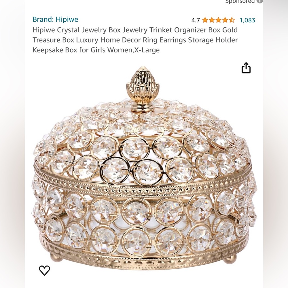 New jewelry holder.